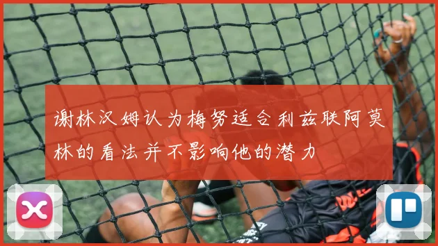 谢林汉姆认为梅努适合利兹联阿莫林的看法并不影响他的潜力